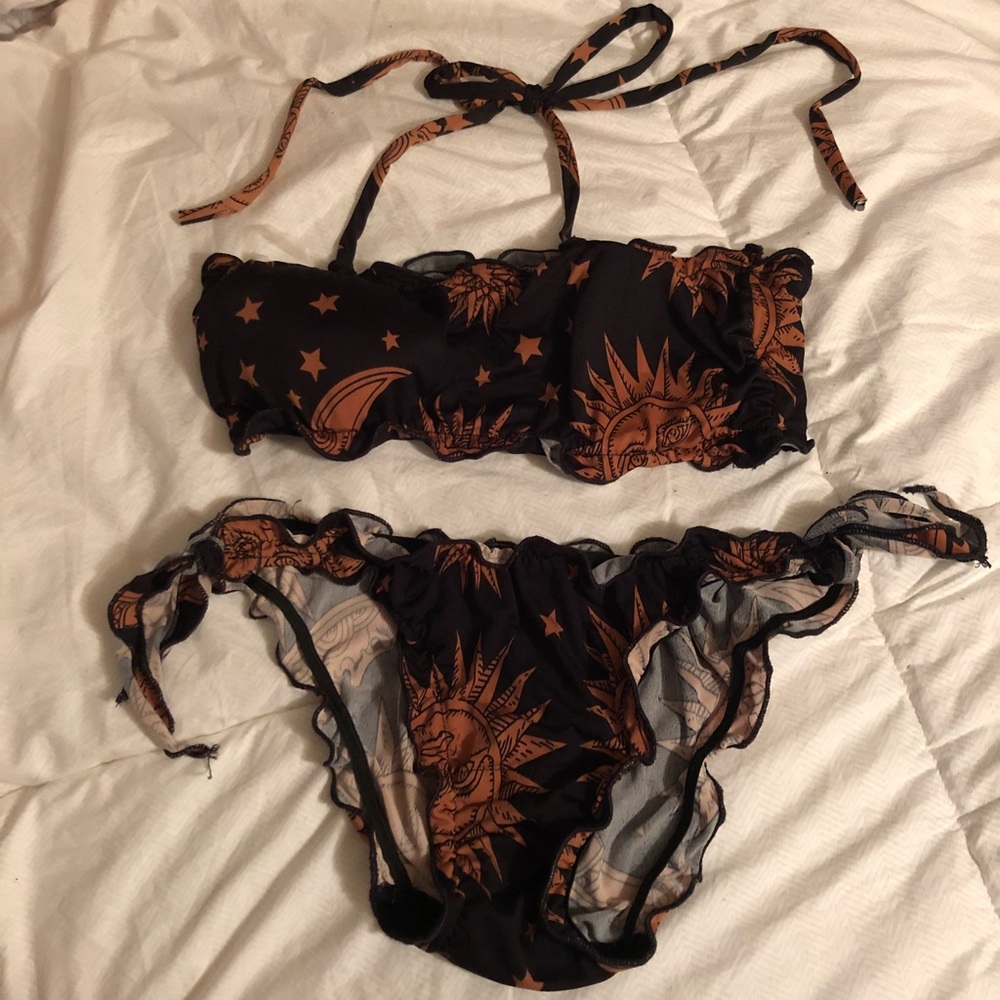 sun and moon bikini